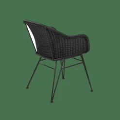 Hot CASA VIENNA Chaise Coque Salle à Manger Noir