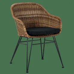 Discount CASA VIENNA Chaise De Salle à Manger Noir, Naturel