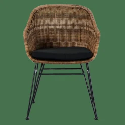 Discount CASA VIENNA Chaise De Salle à Manger Noir, Naturel