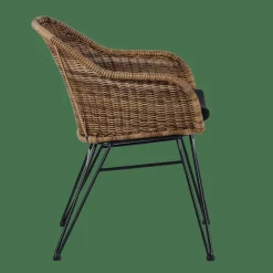 Discount CASA VIENNA Chaise De Salle à Manger Noir, Naturel