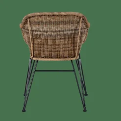 Discount CASA VIENNA Chaise De Salle à Manger Noir, Naturel