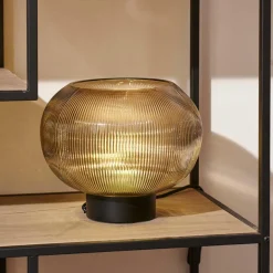 Discount CASA VINTO Lampe De Table Ambre Transparent
