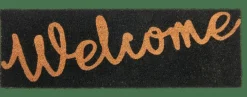 Clearance CASA WELCOME Paillasson Noir