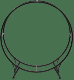 Sale CASA WHEEL Étagère Pour Bois Noir