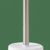 Discount CASA WHITE ELEGANCE Brosse WC Avec Support Blanc, Argent