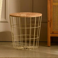 Best CASA WIRE Table D'appoint Sable
