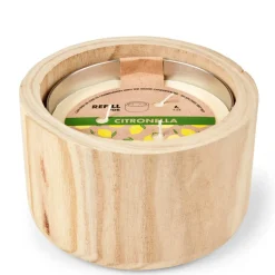 Clearance CASA WOOD Recharge Bougie De Jardin