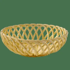 Online CASA WOVY Plat à Fruits Jaune Clair