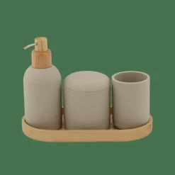 Sale CASA YUKI Distributeur De Savon Naturel, Beige