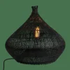 Hot CASA ZALOU Lampe De Table Noir