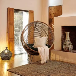 Hot CASA ZALOU Lampe De Table Noir
