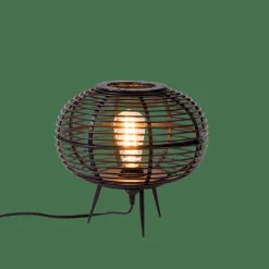 Outlet CASA ZANZI Lampe De Table E27 Noir